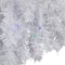 3ft. Pre-Lit White Pine Christmas Wreath, Multicolor LED Lights